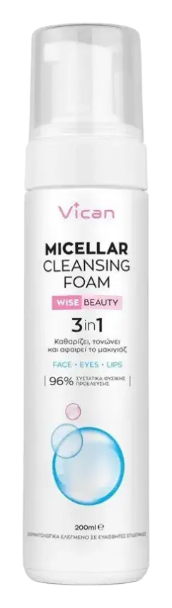 Vican Wise Beauty Micellar Cleansing Foam