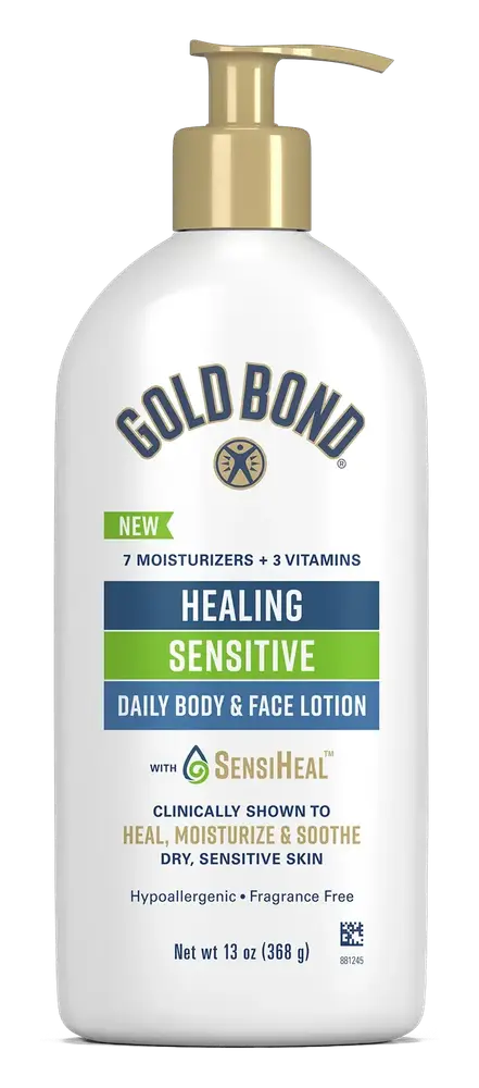 Gold Bond Healing Sensitive Daily Body & Face Lotion