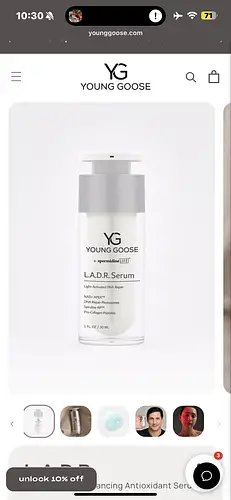 Young Goose Light Therapy Enhancing Antioxidant Serum