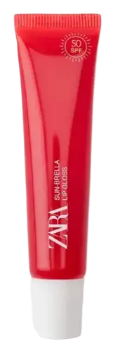 Zara Sun-Brella Lip Gloss SPF 50 Raspberry