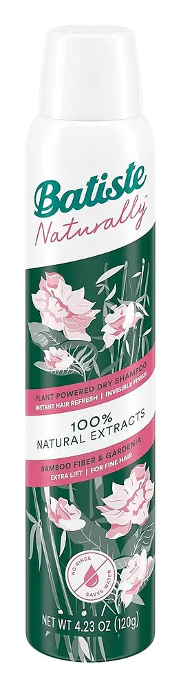 Batiste Naturally Dry Shampoo Bamboo Fiber & Gardenia