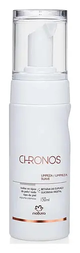 Natura Espuma Limpeza Suave Chronos
