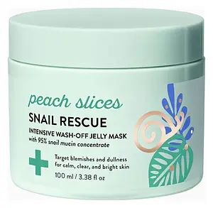 Peach Slices Snail Rescue Intensive Wash-Off Mask
