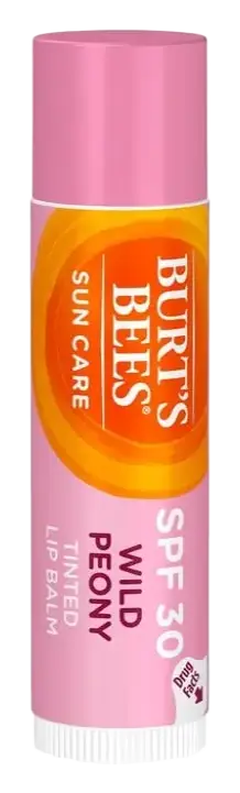 Burt's Bees Tinted Lip Balm SPF 30 Wild Peony