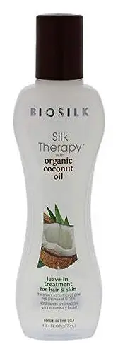 BioSilk Silk Therapy with Coconut Oil Leave in Treatment