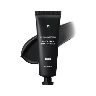 Tosowoong SOS Tightening Pore Clinic Black Head Peel Off Pack