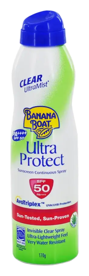 Banana Boat Ultra Protect Sunscreen Continuous Spray SPF 50 Thailand