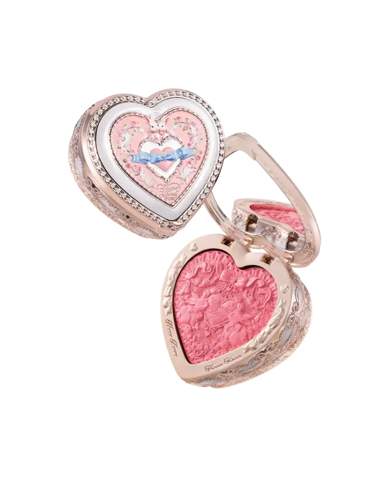 Flower Knows Bunny Garden Embossed Blush S01 Pink Doll