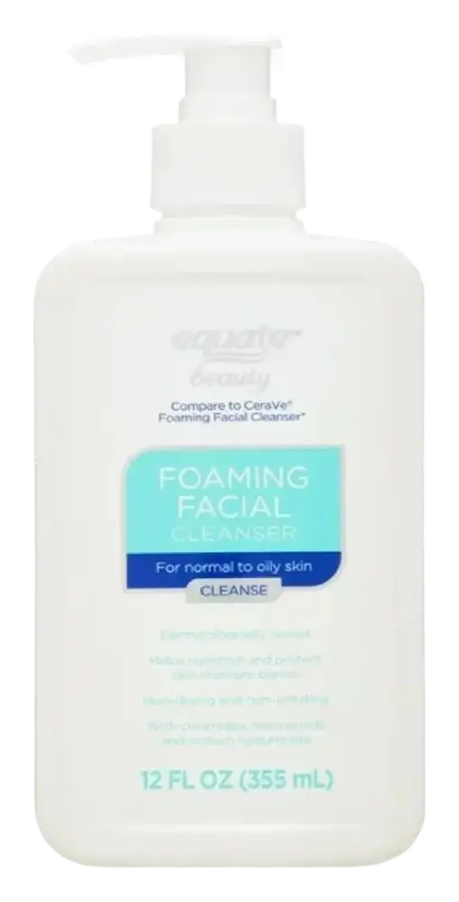 Equate Beauty Foaming Facial Cleanser for Normal to Oily Skin