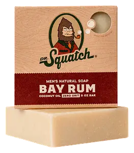 Dr. Squatch Bay Rum Bar Soap