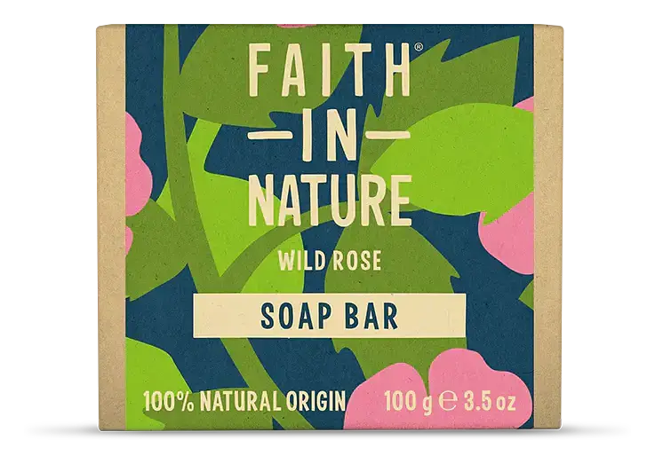 Faith In Nature Wild Rose Soap Bar
