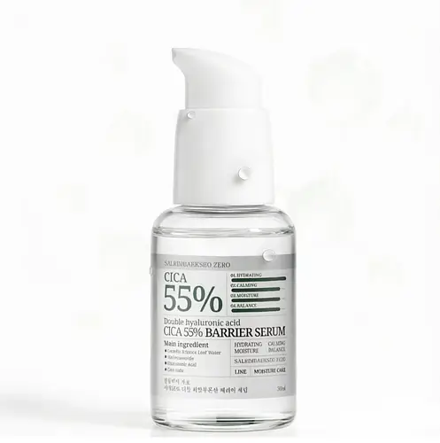 Salrim Baekseo Double Hyaluronic Acid Cica 55% Barrier Serum