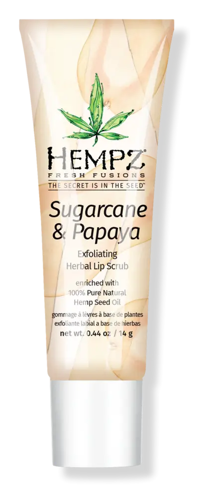 Hempz Sugarcane & Papaya Exfoliating Herbal Lip Scrub