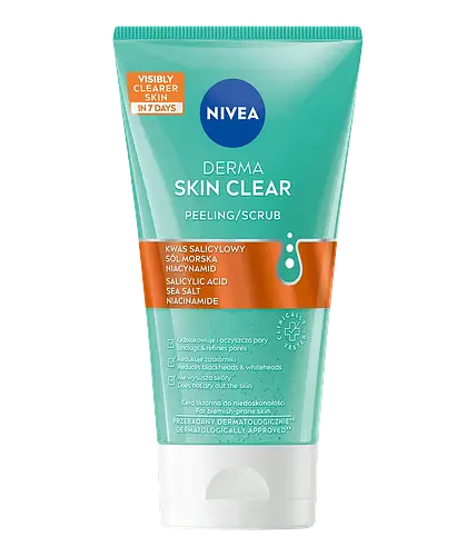 Nivea Derma Skin Clear Scrub Poland