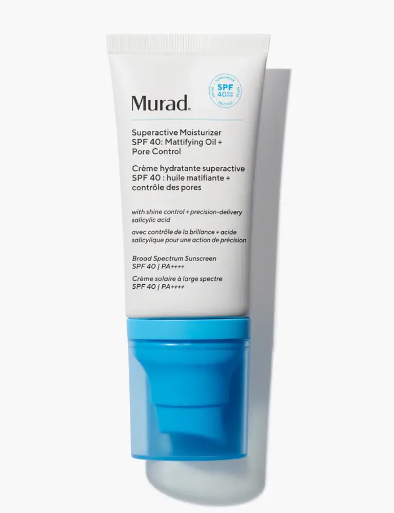 Murad Superactive Moisturiser SPF 40: Mattifying Oil + Pore Control