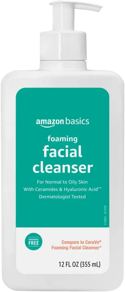 Amazon Basics Foaming Facial Cleanser