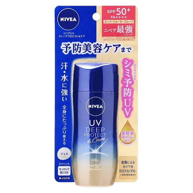 Nivea UV Deep Protect & Care Gel SPF 50+ Japan