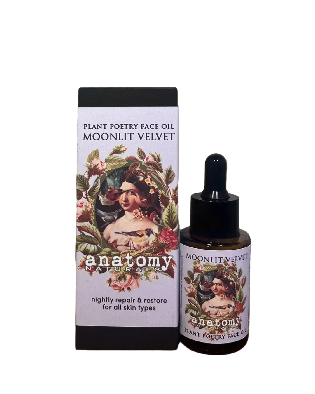 Anatomy Naturals Moonlit Velvet Plant Poetry Face Oil Scented