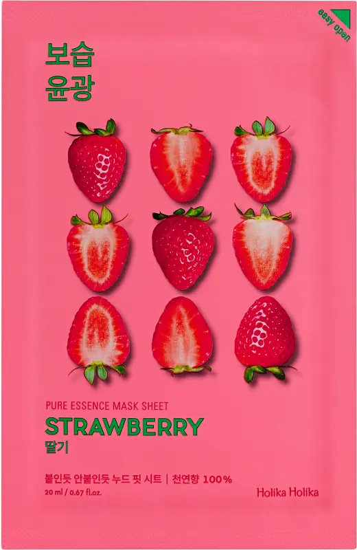 Holika Holika Pure Essence Mask Sheet Strawberry