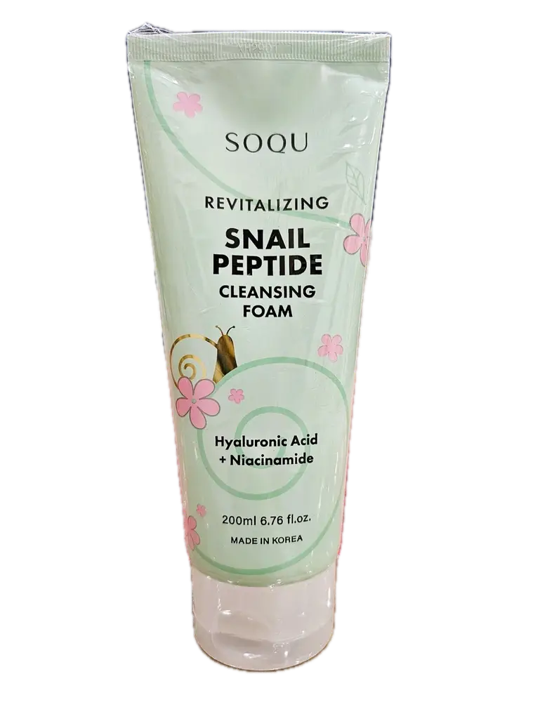 SOQU Revitalizing Snail Peptide Cleansing Foam