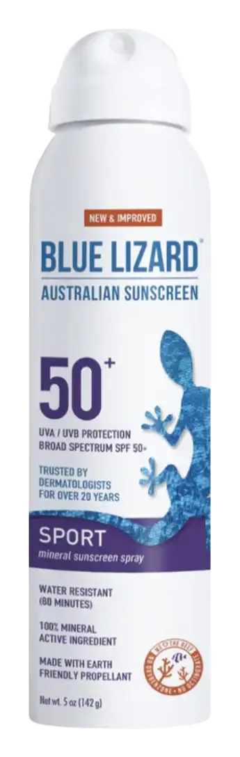 Blue Lizard Sport Mineral Sunscreen Spray SPF 50+