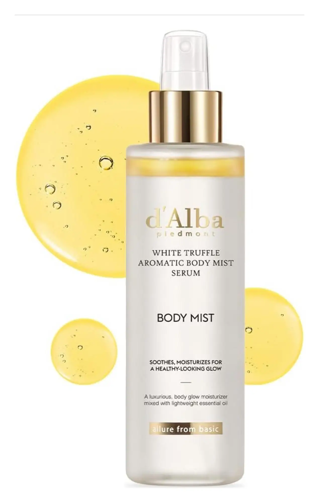 D'Alba White Truffle Aromatic Body Mist Serum