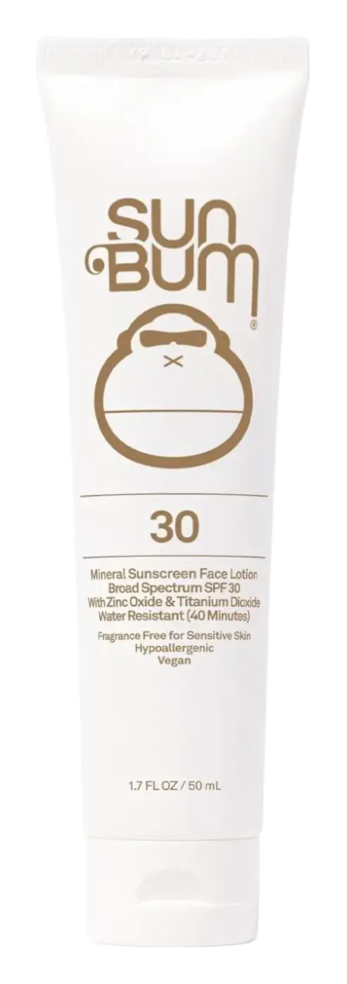 Sun Bum Mineral SPF 30 Sunscreen Face Lotion