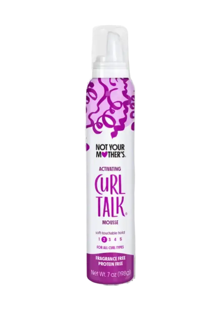 Not Your Mother’s Curl Talk Fragrance-Free Curl Activating Hair Mousse