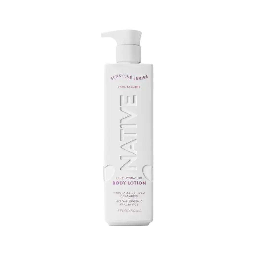 Native Sensitive Series 48Hr Hydrating Body Lotion Bare Jasmine