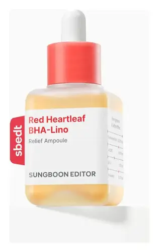 Sungboon Editor Red Heartleaf BHA-Lino Relief Ampoule