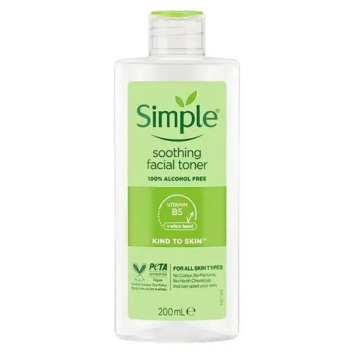 Simple Skincare Kind to Skin Soothing Facial Toner for All Skin Types