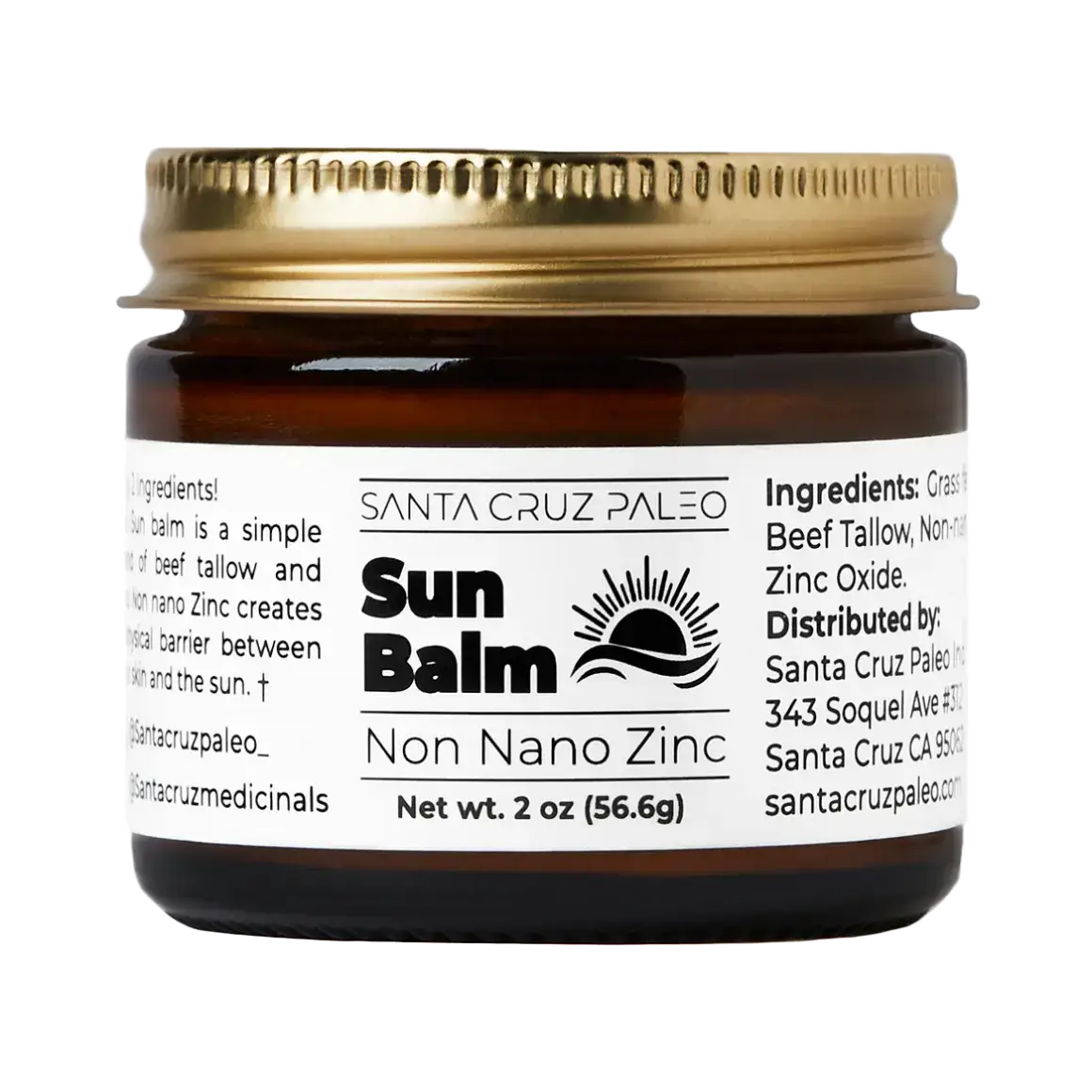 Santa Cruz Paleo Sun Balm