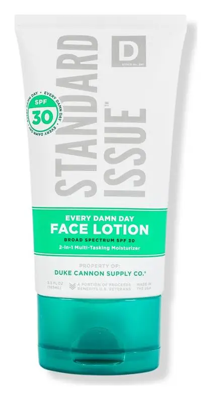 Duke Cannon Standard Issue Every Damn Day Face Lotion SPF 30