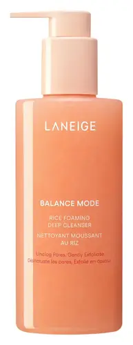 Laneige Balance Mode Rice Foaming Deep Cleanser