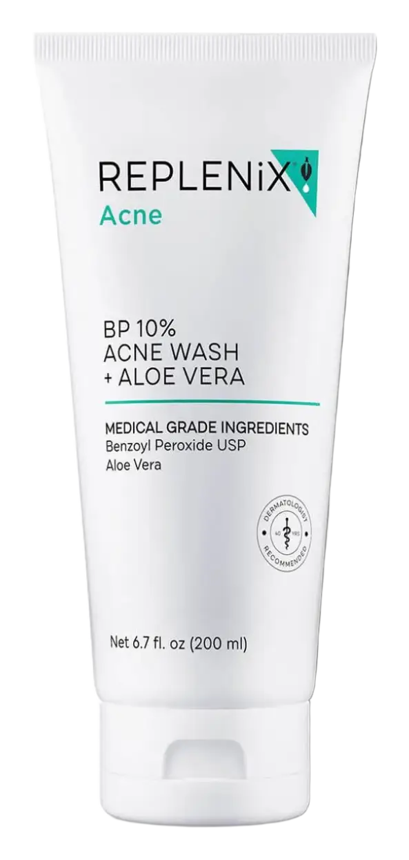 Replenix BP 10% Acne Wash And Aloe Vera