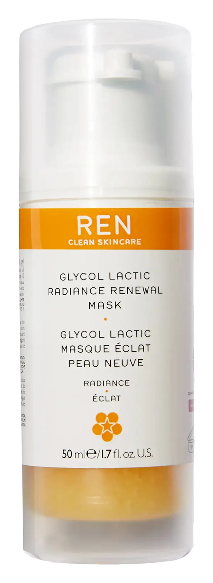 REN Clean Skincare Glycol Lactic Radiance Renewal Mask