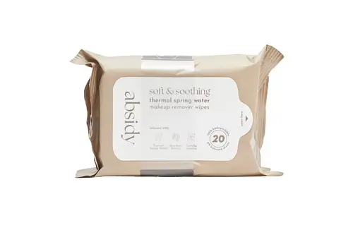 Absidy Beauty Soft & Soothing Thermal Spring Water Makeup Remover Wipes