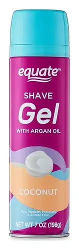 Equate Shave Gel With Argan Oil Coconut