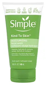 Simple Skincare Kind to Skin Moisturizing Facial Wash
