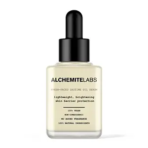 Alchemitelabs Fresh-Faced Daytime Oil Serum Cucumber Watermelon Zinc Oxide + Centella Asiatica
