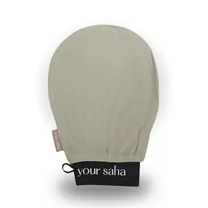 Your Saha Your Exfoliating Kessa Glove Oat Beige