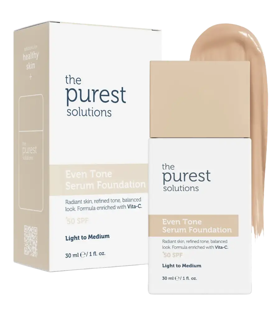 The Purest Solutions Even Tone Serum Foundation SPF 50+ Light To Medium