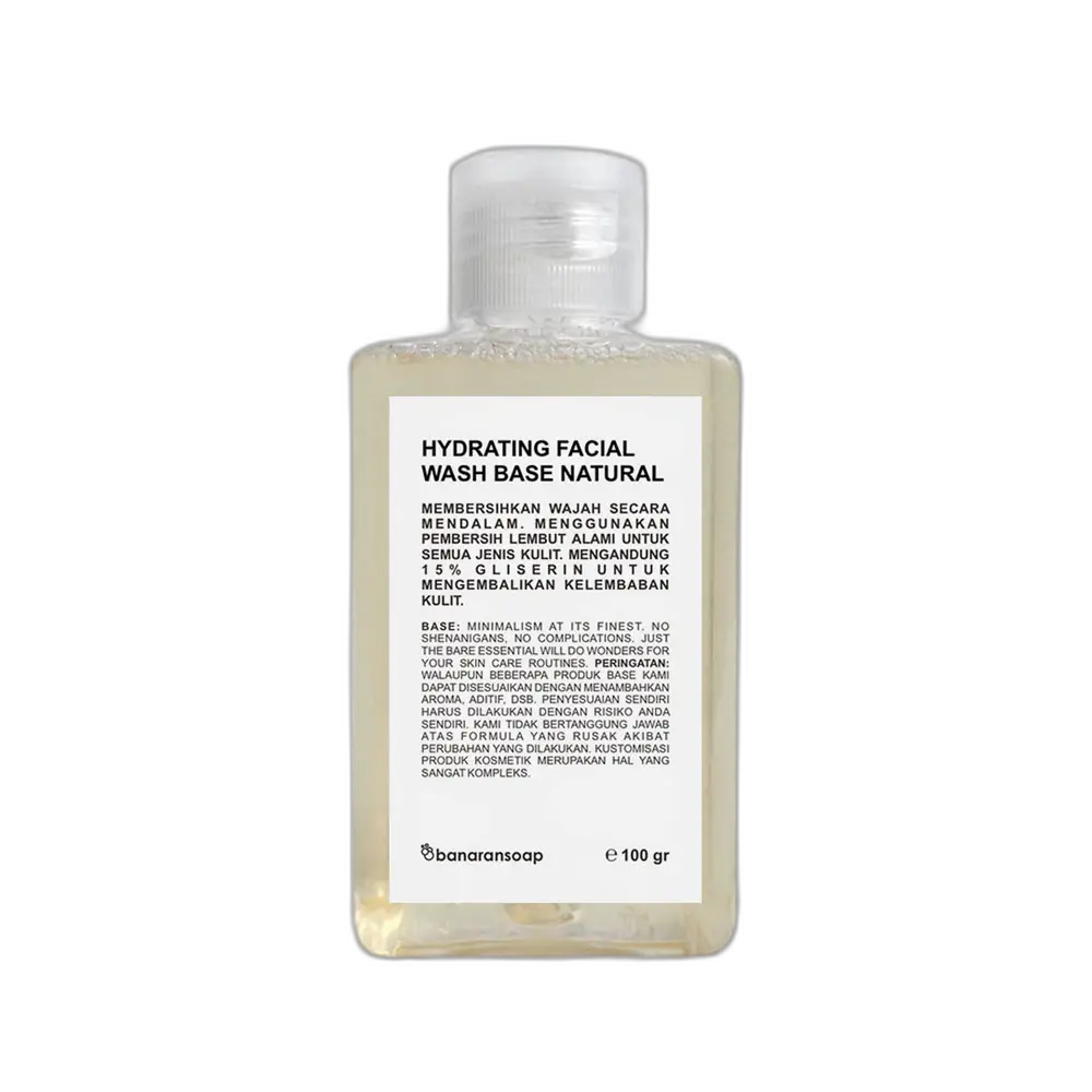 Banaransoap Hydrating Facial Wash Base Natural