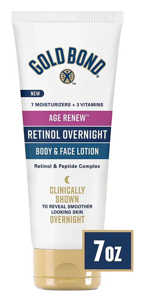 Gold Bond Age Renew Retinol Overnight Body & Face Lotion
