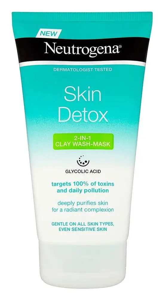 Neutrogena Skin Detox 2-in-1 Clay Wash-Mask