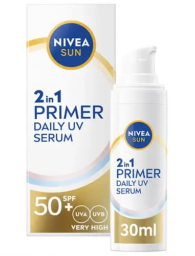Nivea 2 In 1 Primer Daily UV Serum SPF 50+ UK