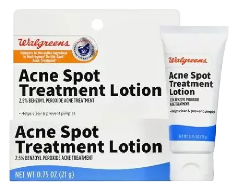 Walgreens Acne Spot Treatment Lotion