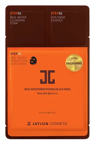 Jayjun Cosmetic Real Water Brightening Black Mask