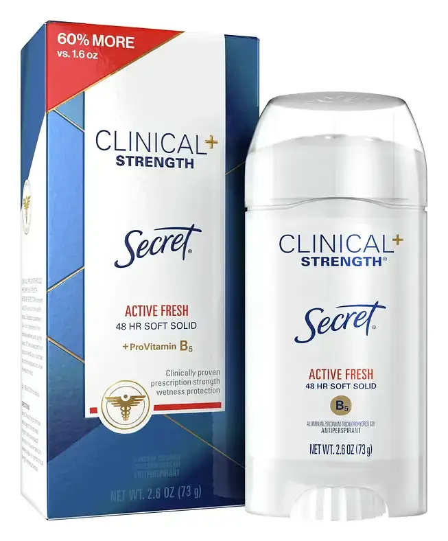 Secret Clinical Strength Soft Solid Antiperspirant Deodorant