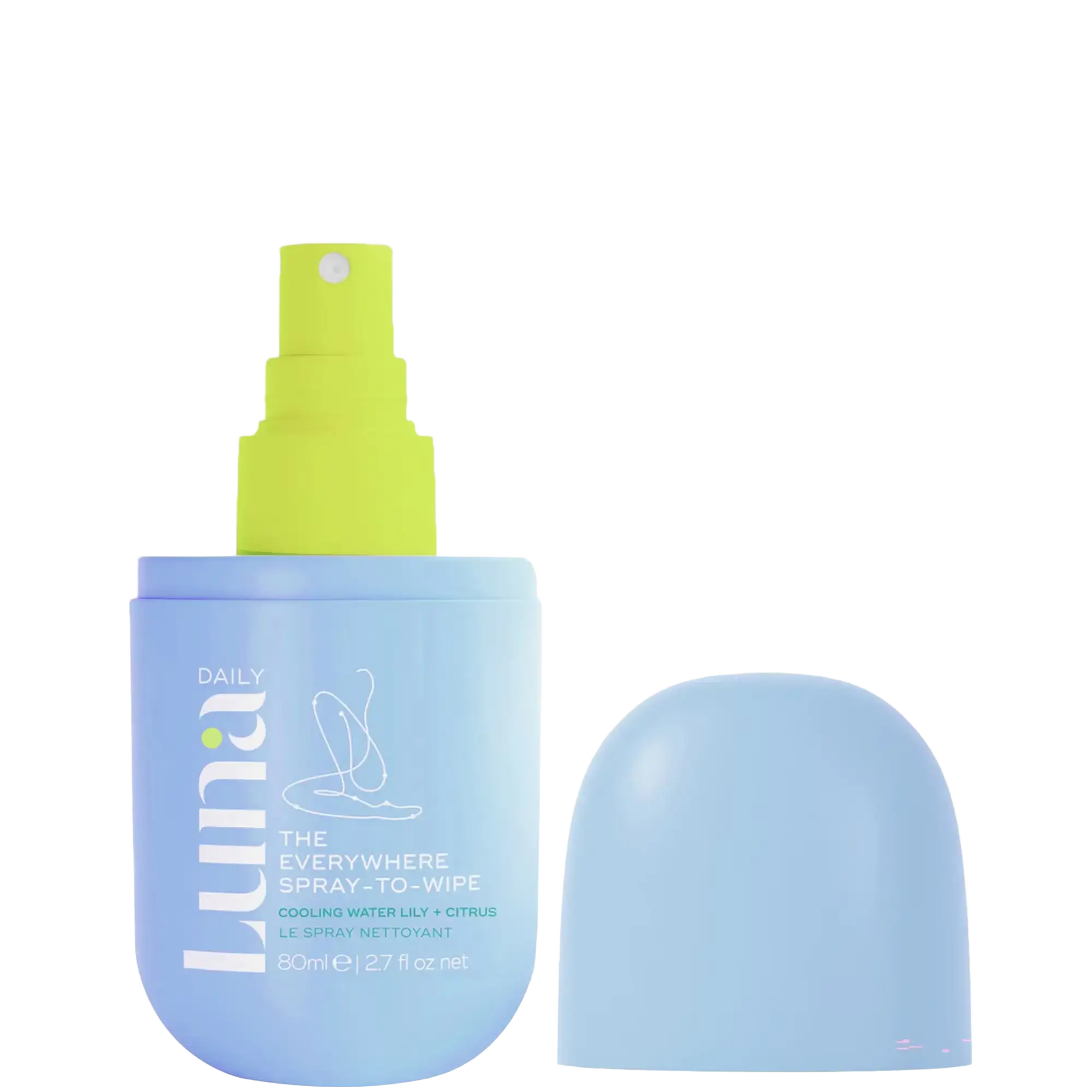 Luna Daily The Everywhere Spray-To-Wipe Cooling Water Lily + Fresh Citrus